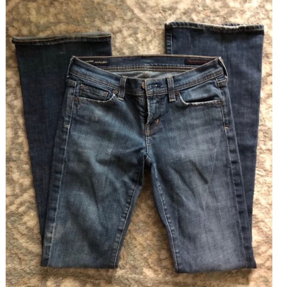 Citizens of Humanity flare jeans. Ingrid.